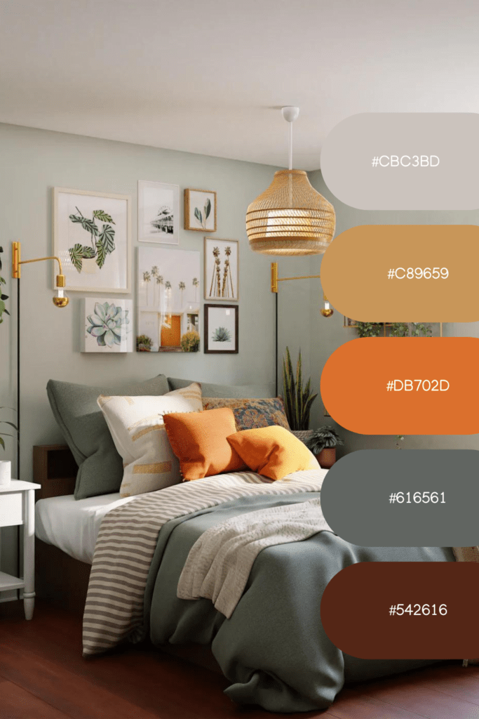 Warm Color Palette for Interior Design