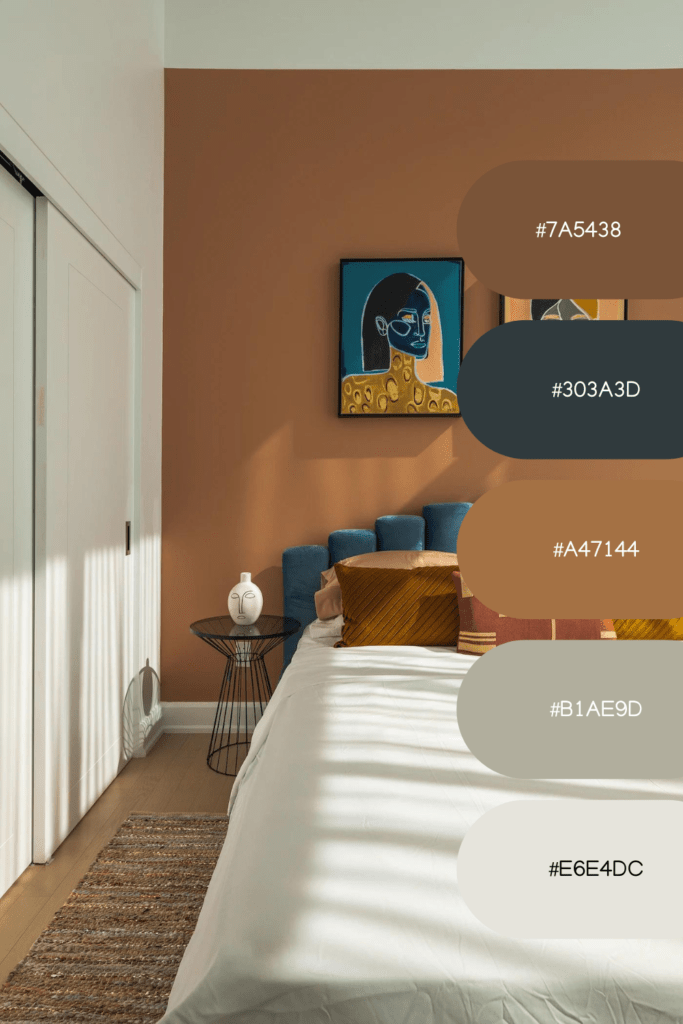 Brown Color Palette for Interior Design